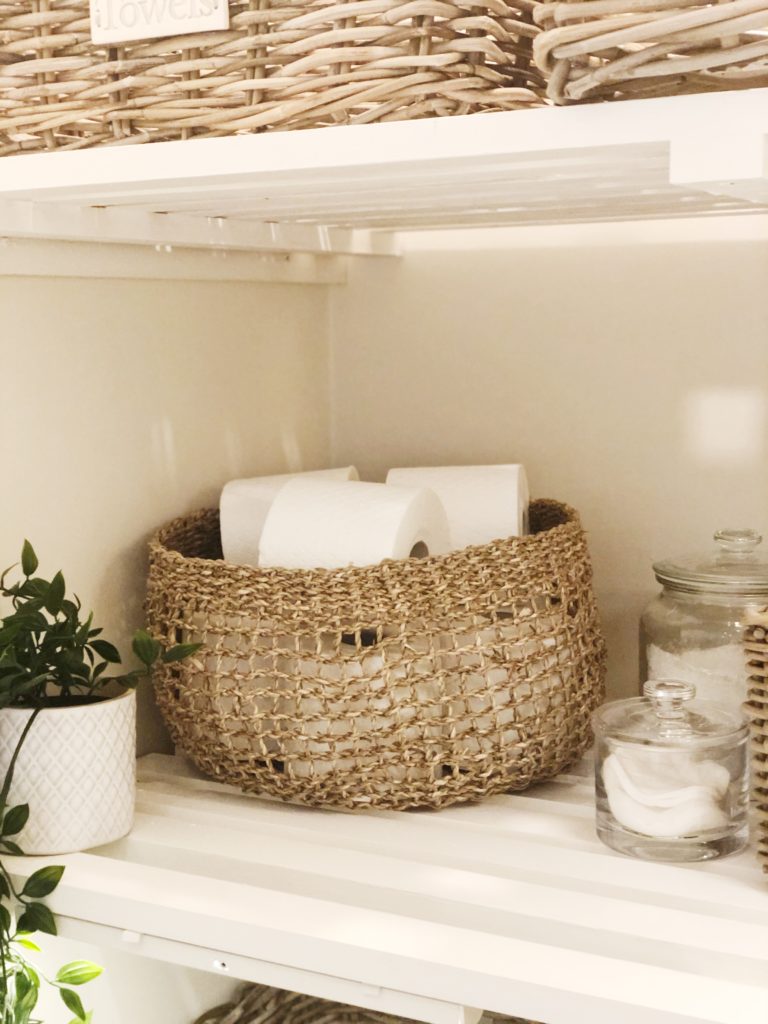 linen cupboard organisation