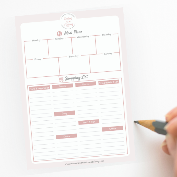 Meal Planner and Shopping List meal planner and shopper image