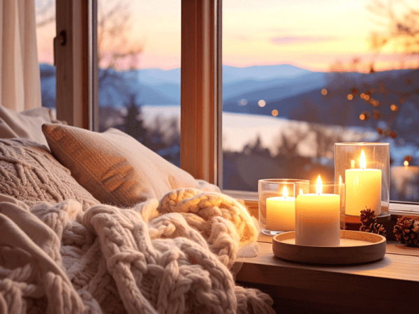 winter wellness sleep routine with good nighttime habits