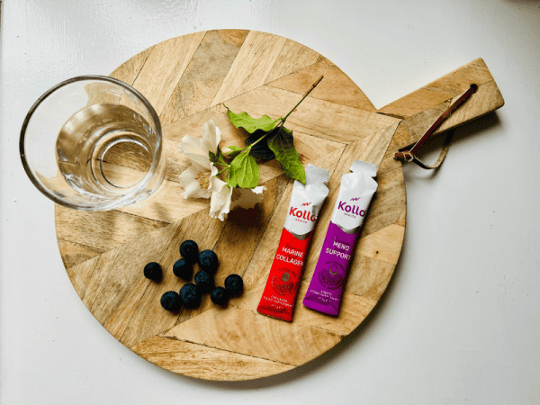 winter wellness sleep routine with collagen and hydration