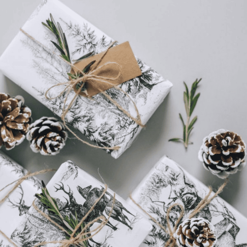 get ahead with wrapping whilst your christmas game casserole cooks